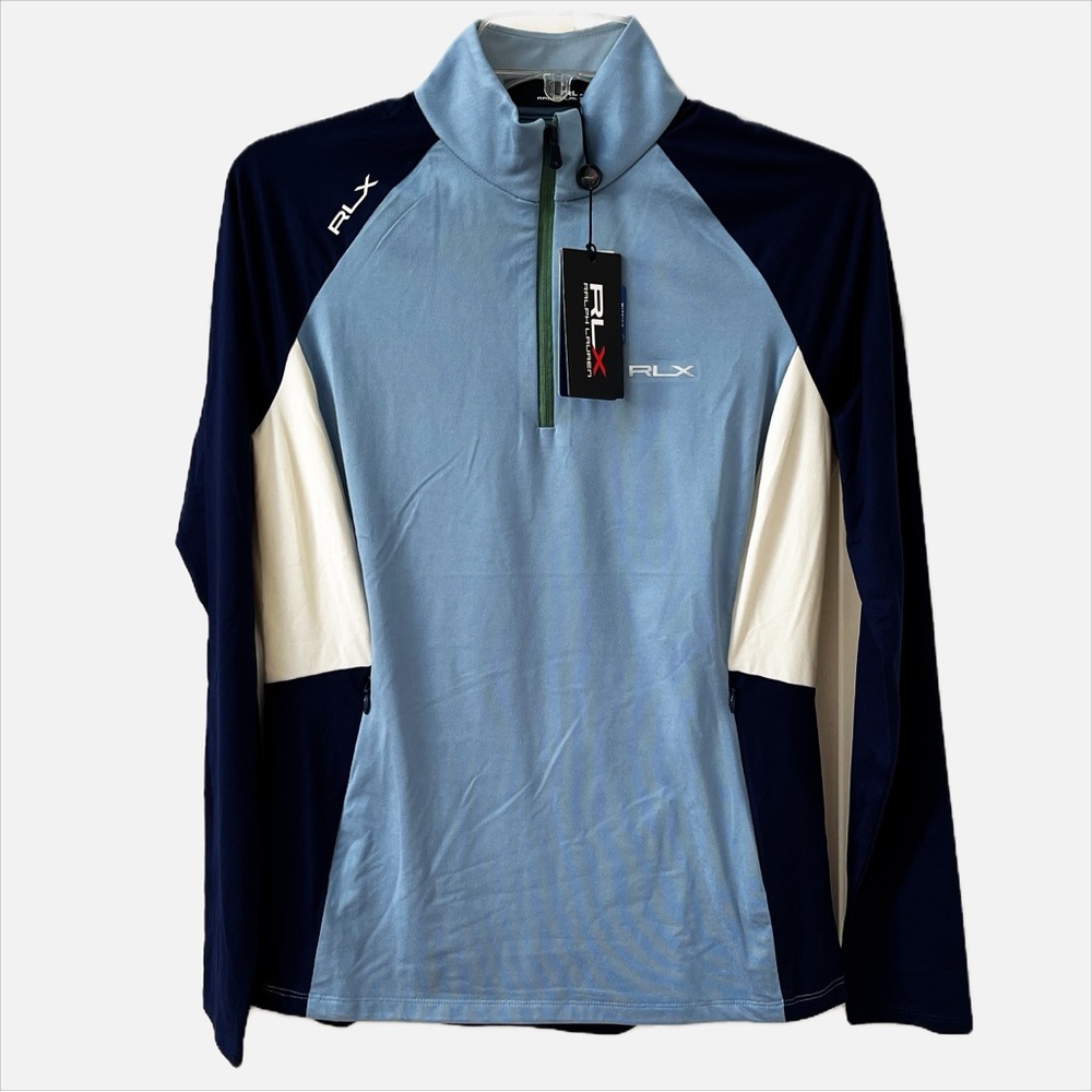 RLX Ralph Lauren Ladies Golf Athletic Pullover Top Size Small